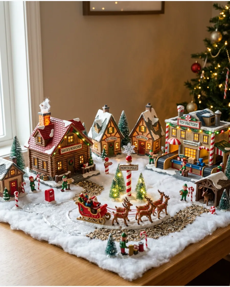70. North Pole Christmas Village