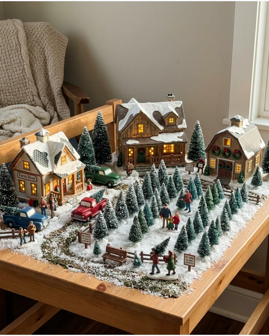 74. Christmas Tree Farm Village