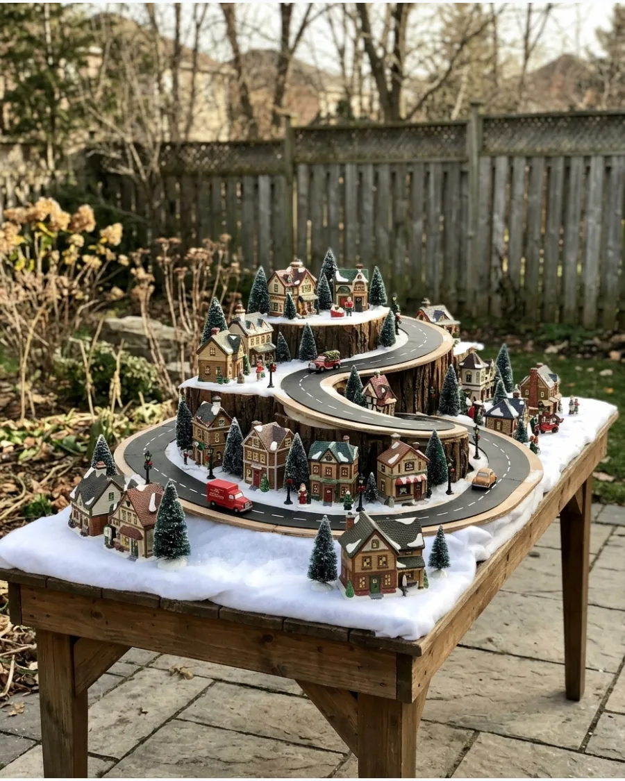20. Multi-Level Village With Winding Roads