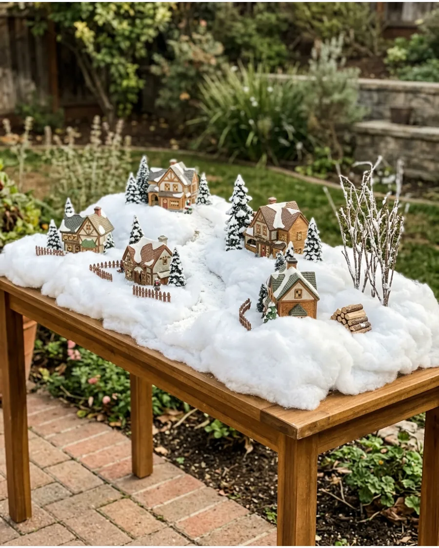39. Deep Snowdrift Christmas Village