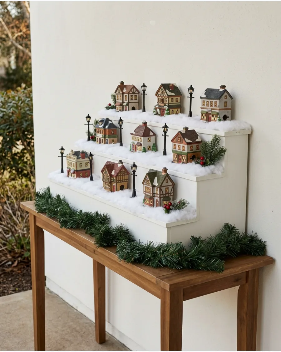 8. Tiered Twilight Village Table