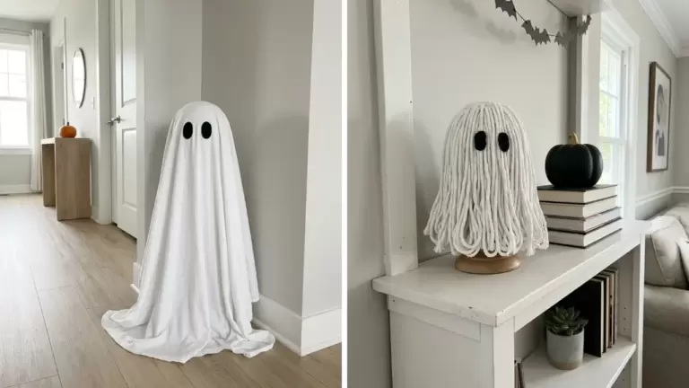 50 DIY Ghost Decorations for Halloween
