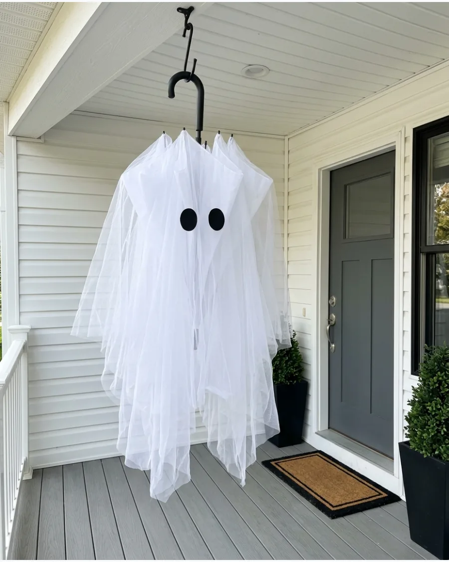 24. Floating Umbrella Ghost