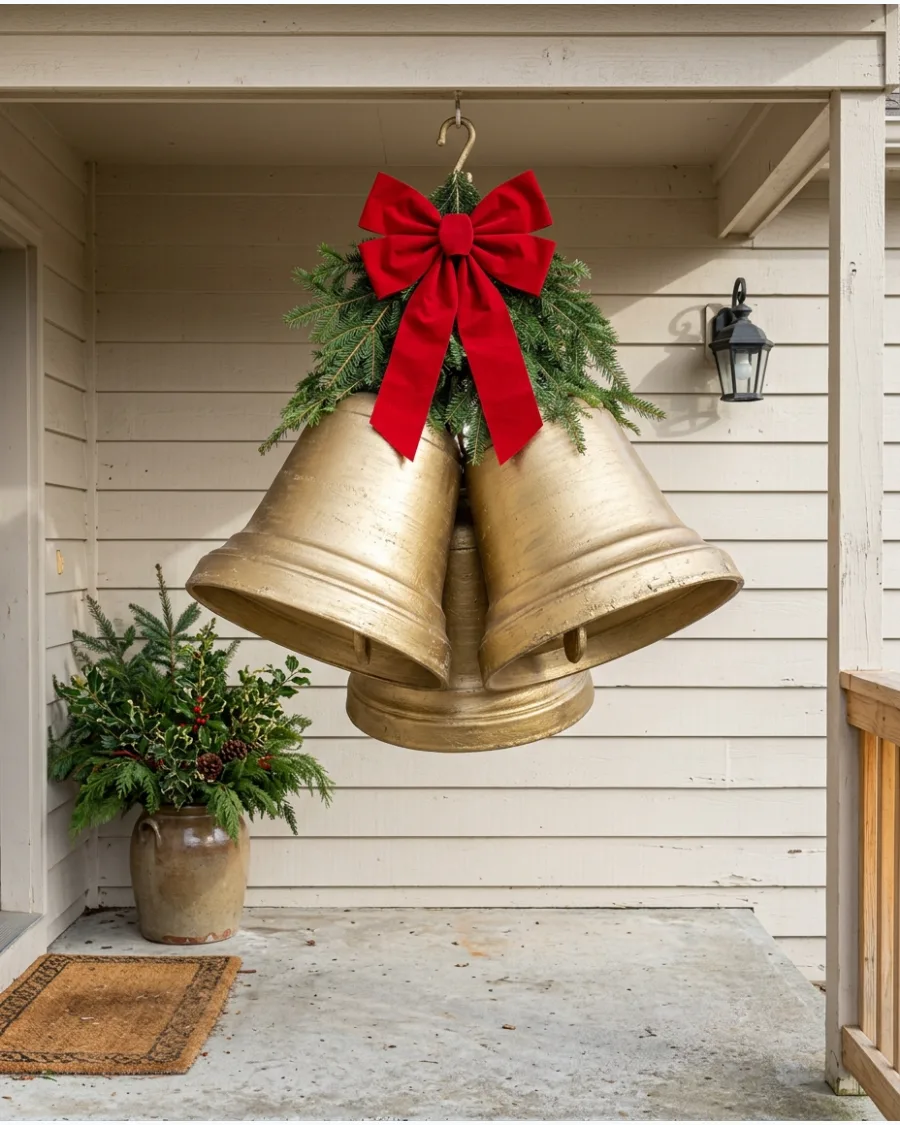 74. Giant Traditional Christmas Bells