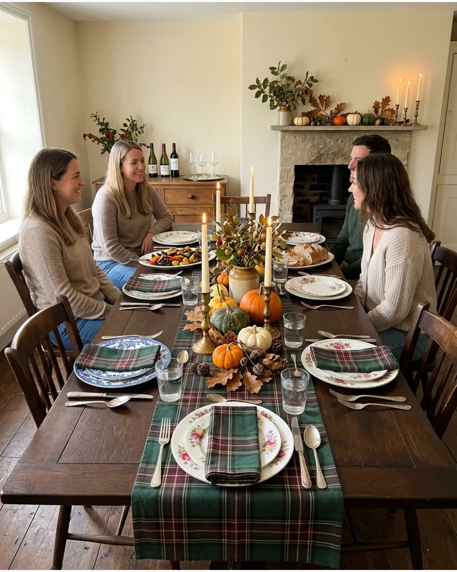 28. English Country Friendsgiving Tablescape