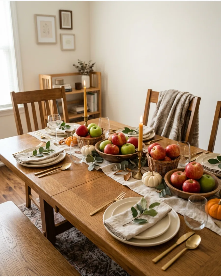 50. Apple Harvest Friendsgiving Table