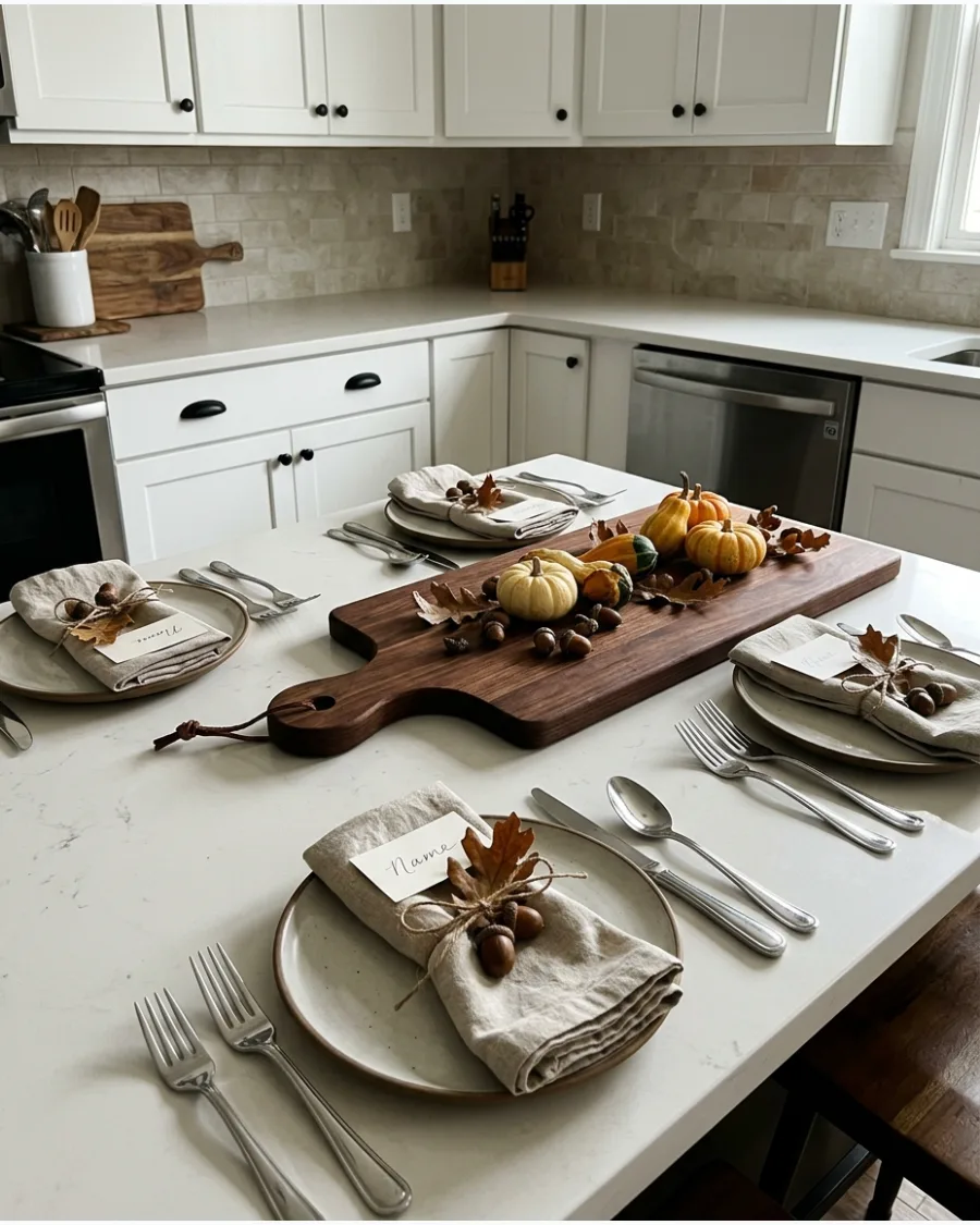 61. Acorn Friendsgiving Place Settings