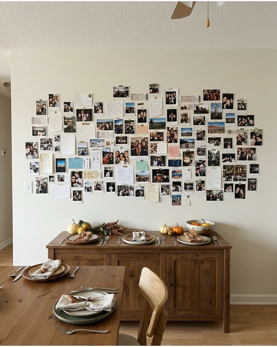 84. Friendsgiving Memory Wall