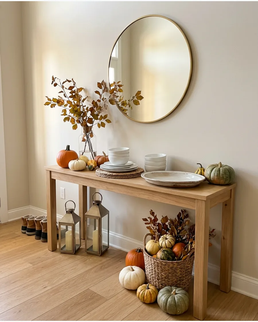 91. Friendsgiving Entryway Decor