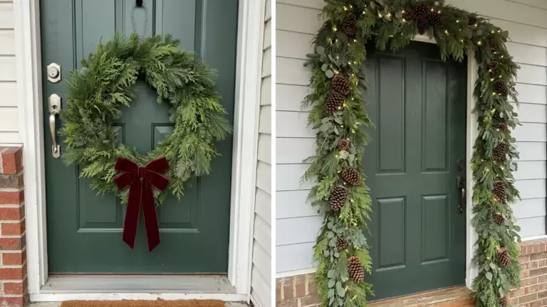 60 DIY Front Porch Christmas Decor Ideas