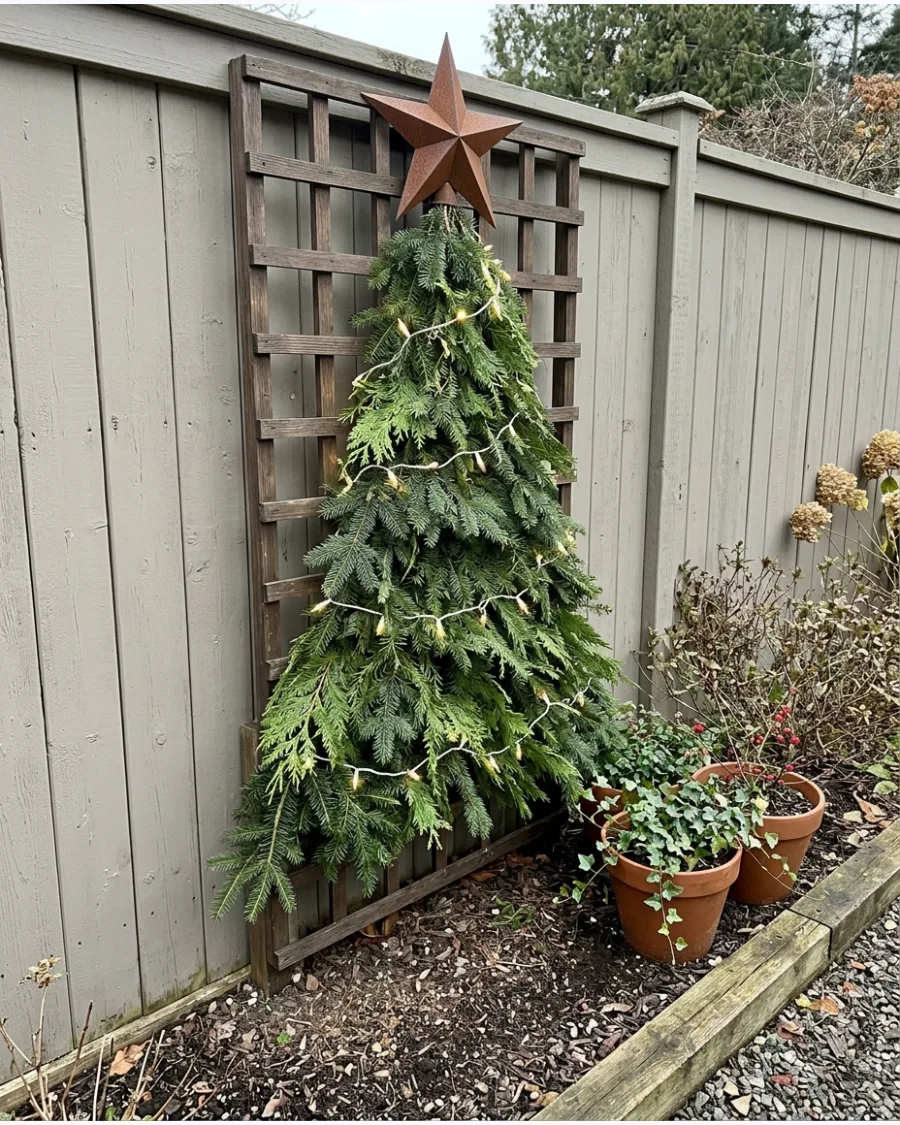 34. Trellis Christmas Tree