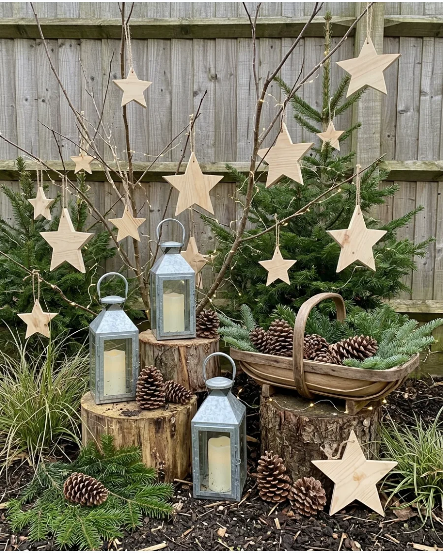 58. Scandinavian Woodland Christmas Garden