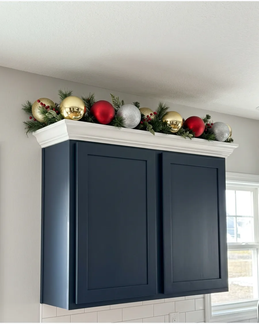 37. Oversized Ornament Garland