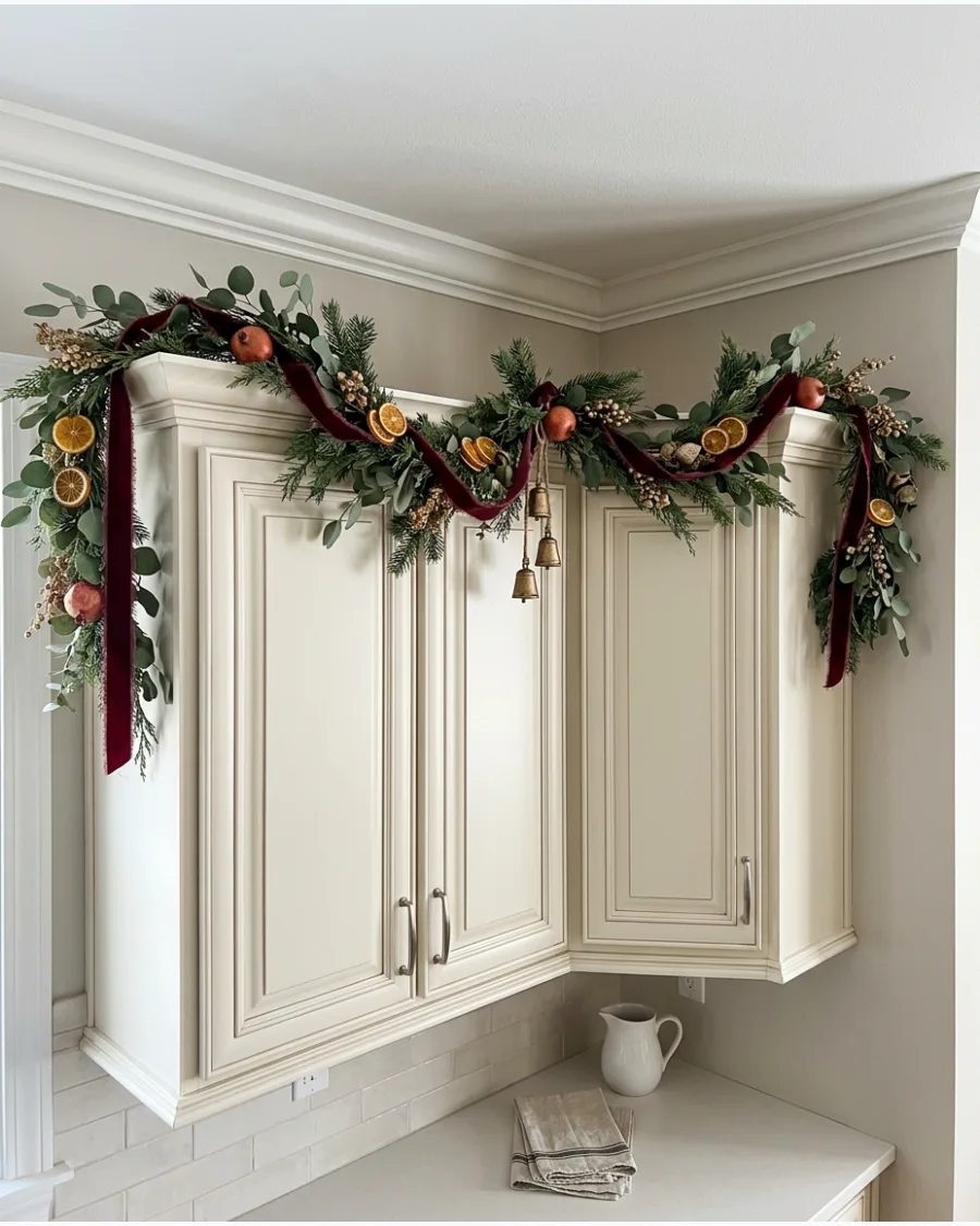 42. French Country Christmas Garland