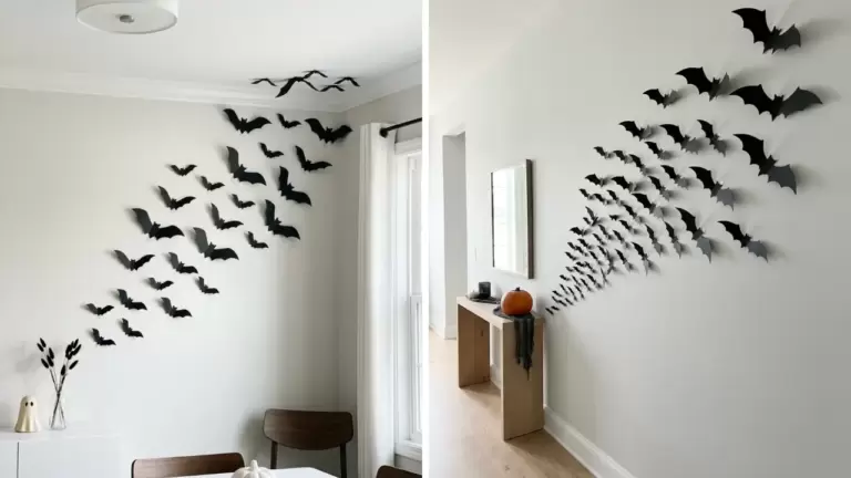 50 Halloween Bat Wall Ideas