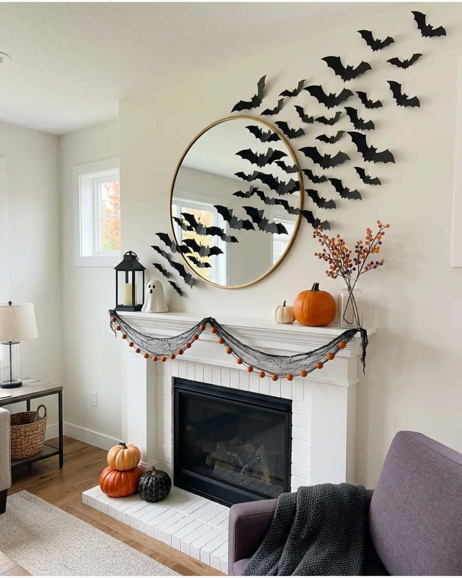 13. Bats Around a Round Mirror