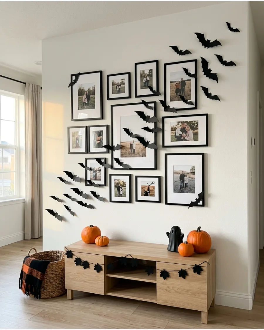 29. Bats Around a Gallery Wall