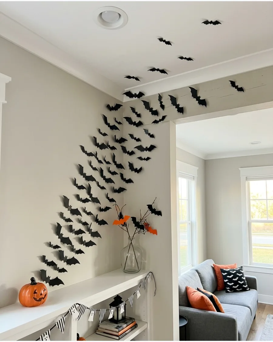3. Corner-to-Ceiling Bat Swarm