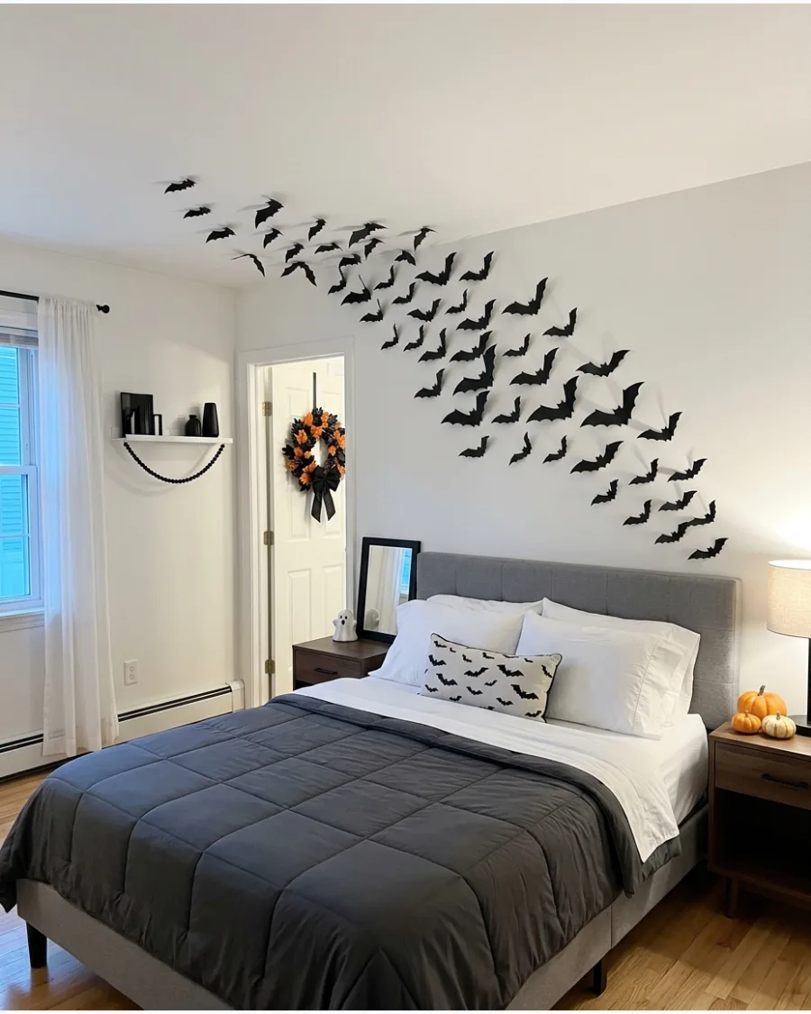31. Bats Above the Bed