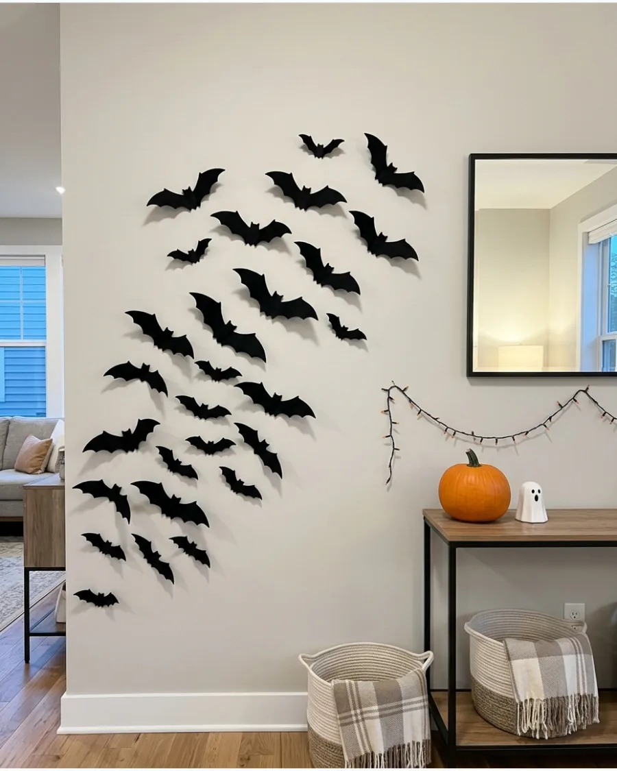 44. Reusable Felt Bat Wall