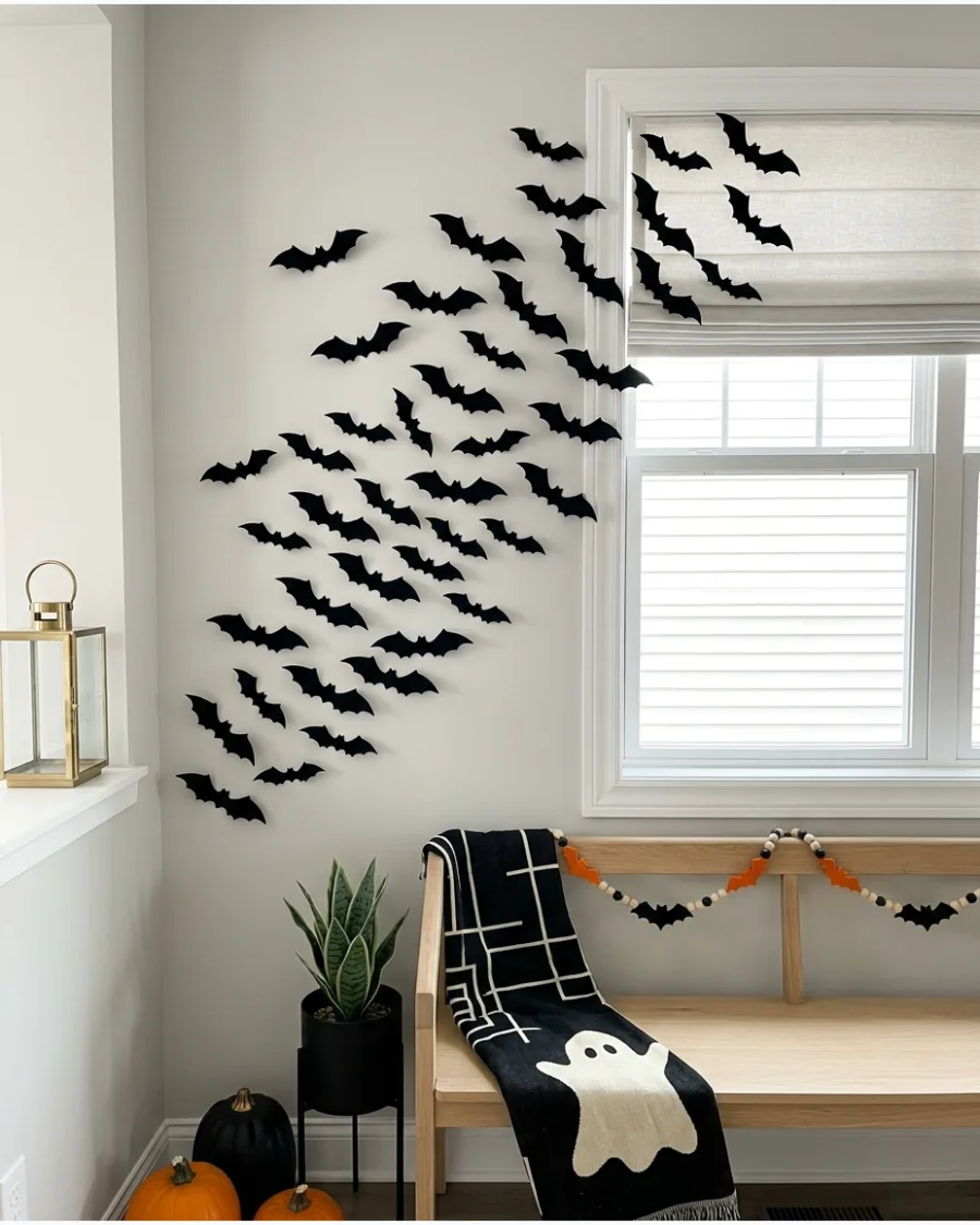 45. Velvet Bat Wall
