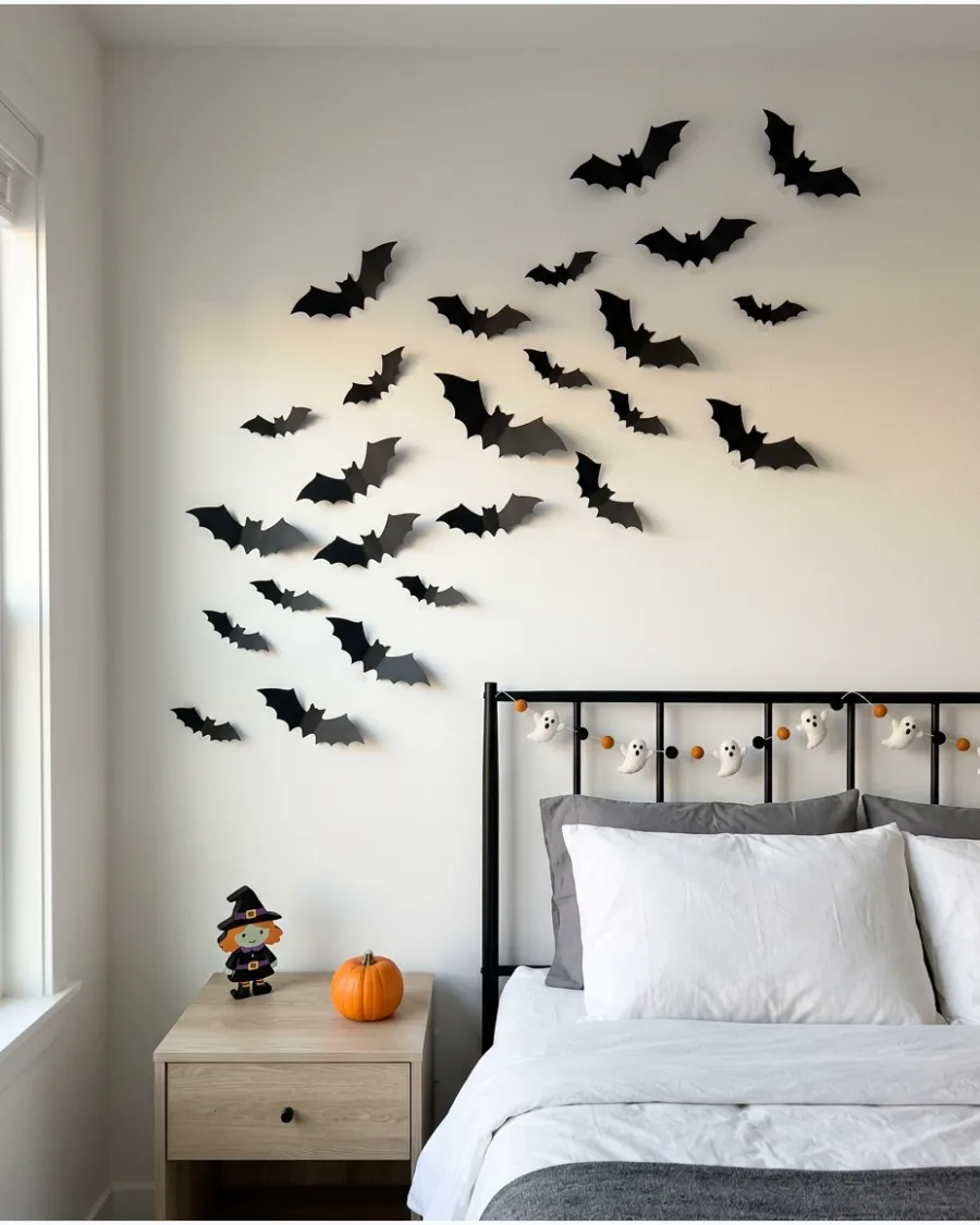 8. Scattered Flying Bats