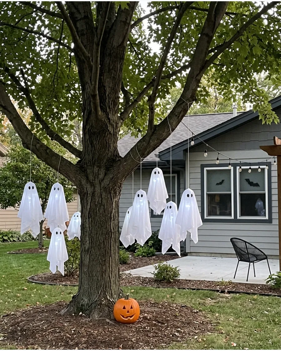 22. Glowing Ghost Tree