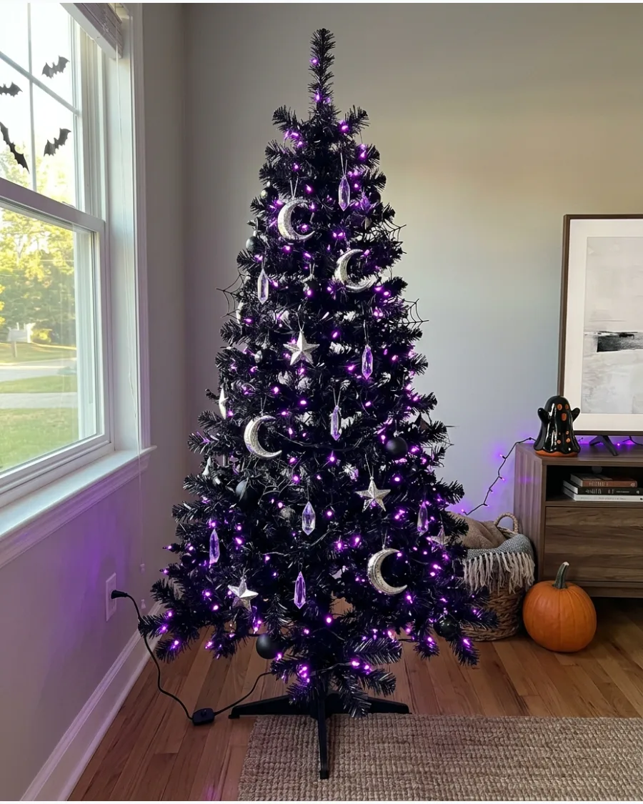 36. Purple Halloween Tree
