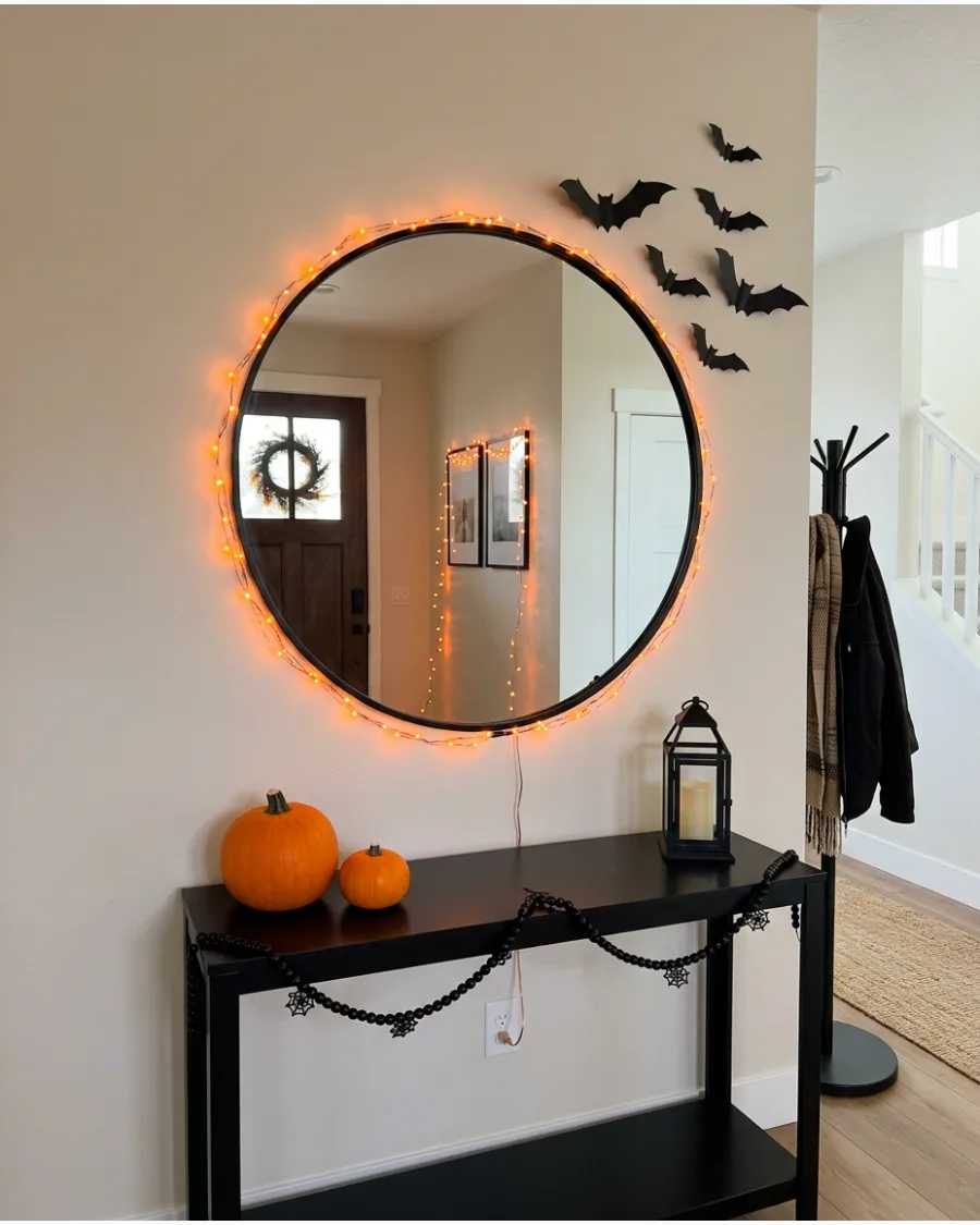 55. Halloween Mirror Lights