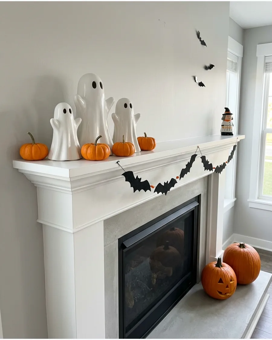 11. Ghost Family Mantel