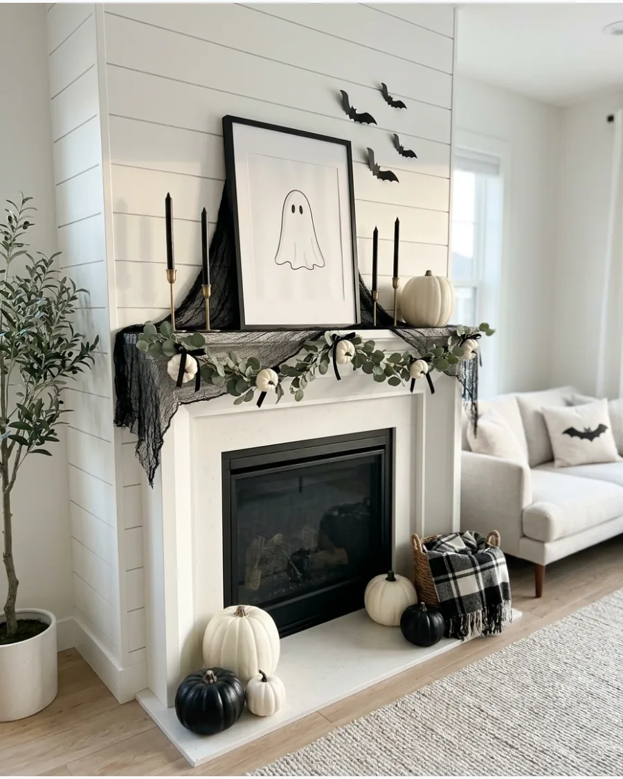 13. Ghost Portrait Mantel