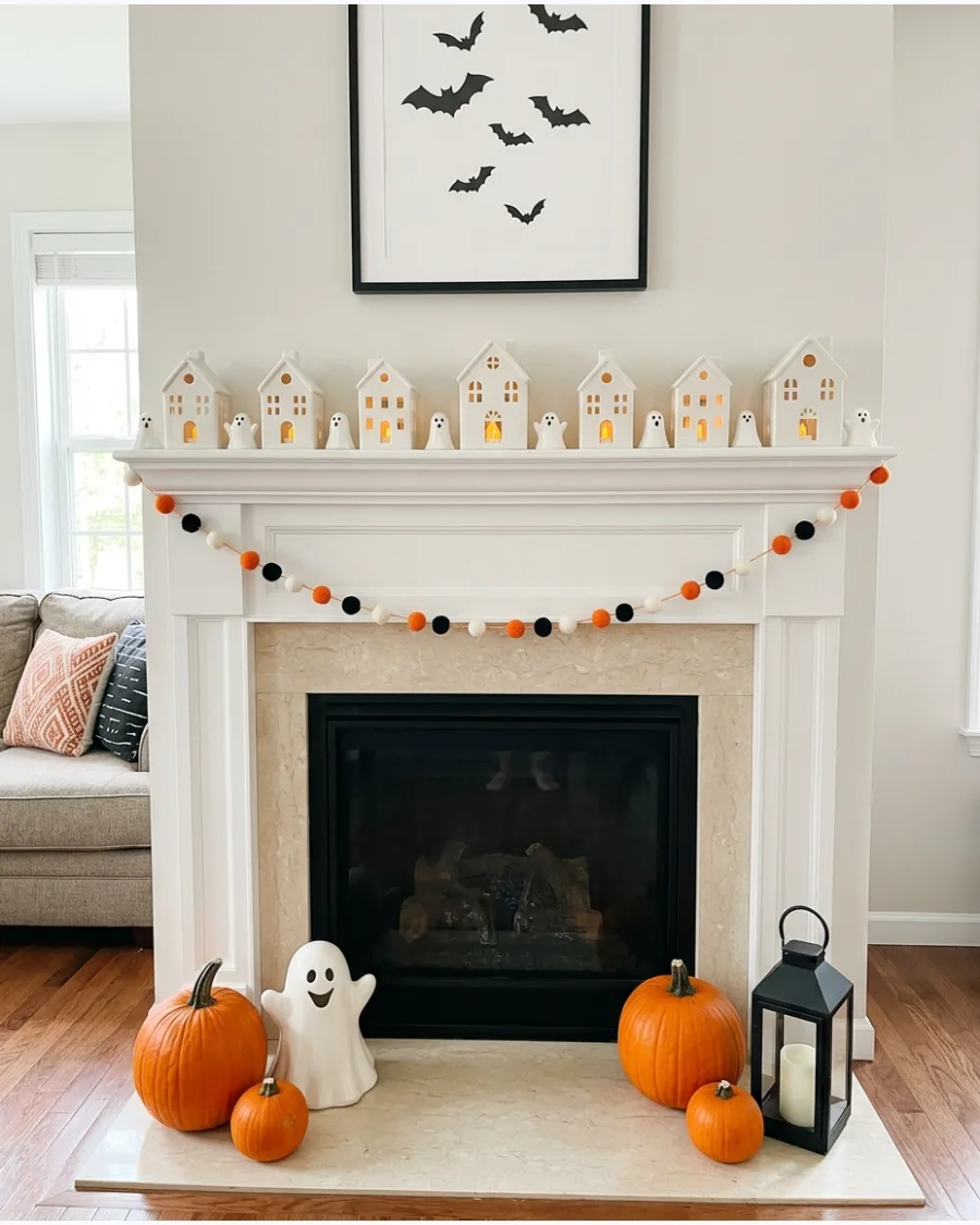 16. Ghost Village Mantel