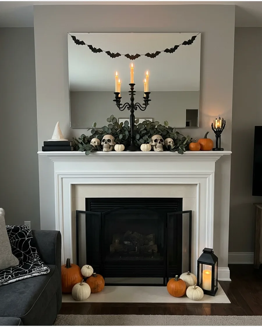 23. Gothic Candelabra Display