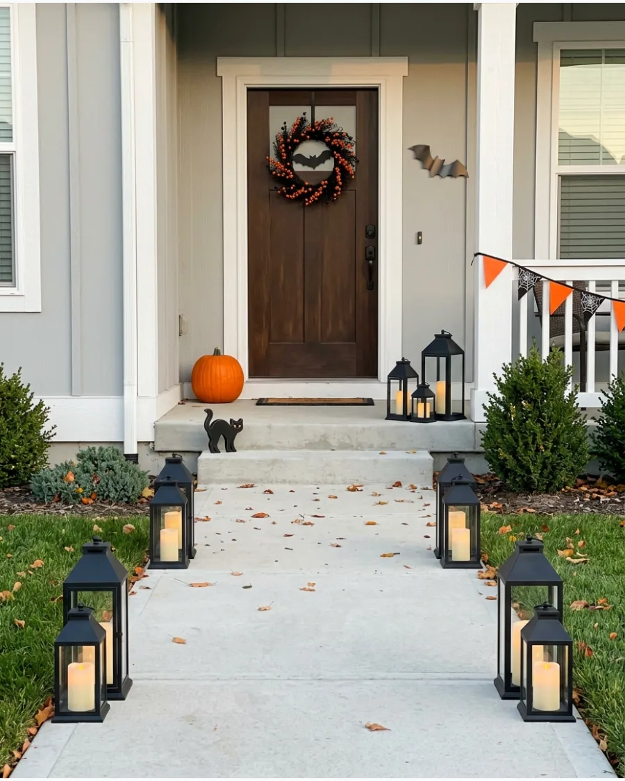 13. Flickering Candle Walkway