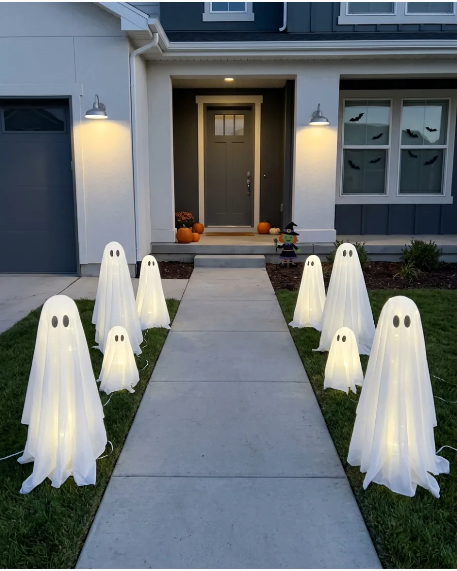 21. Glowing Ghost Walkway