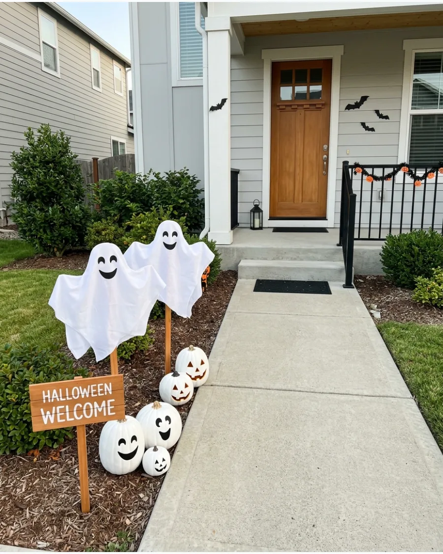 29. Friendly Ghost Welcome Path