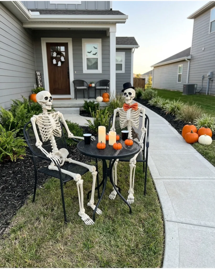 38. Skeleton Garden Party