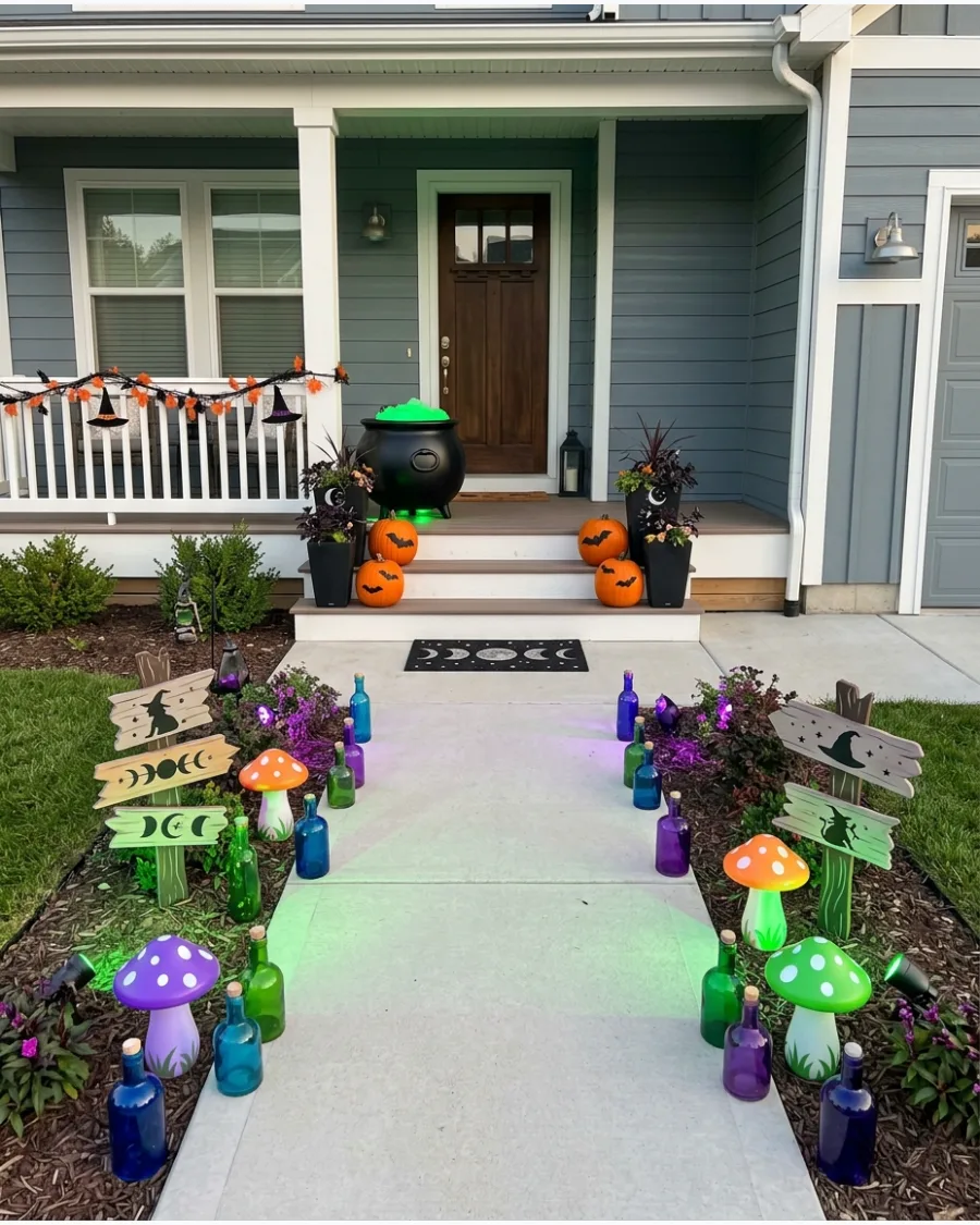 48. Enchanted Witch’s Garden Path