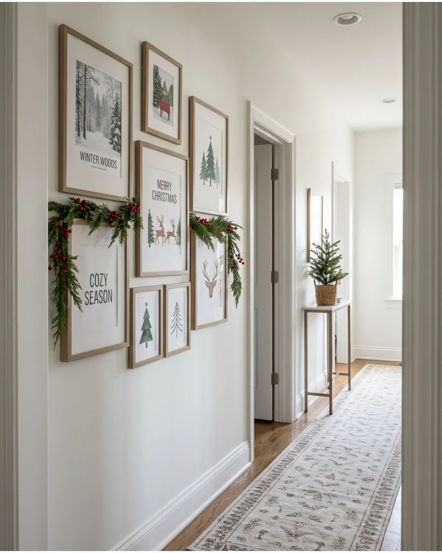 20. Framed Christmas Printable Display