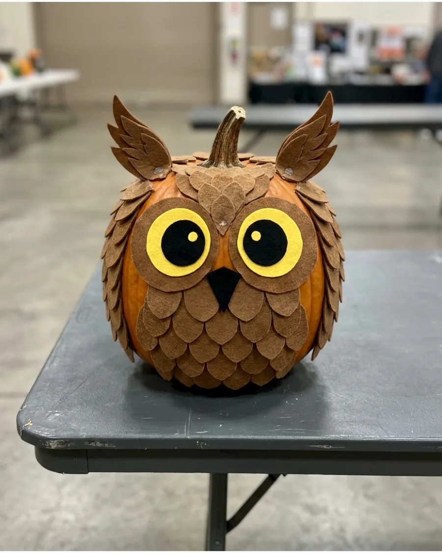 20. Owl Pumpkin