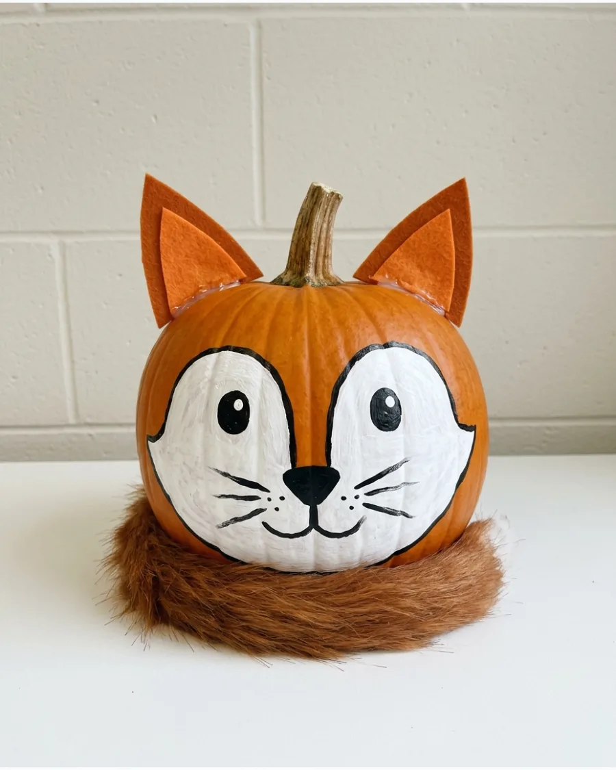 21. Fox Pumpkin