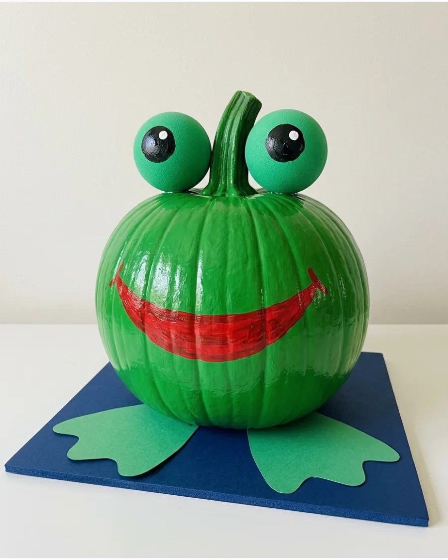 23. Frog Pumpkin