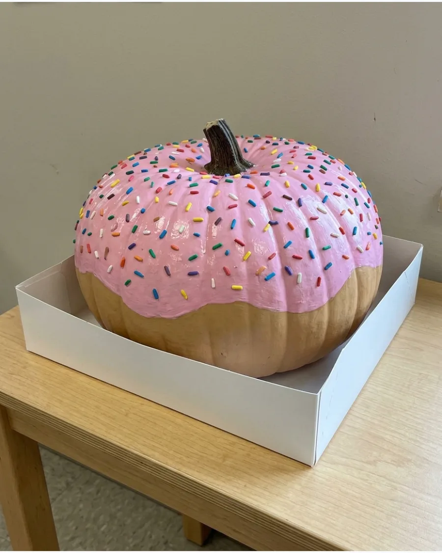 29. Donut Pumpkin