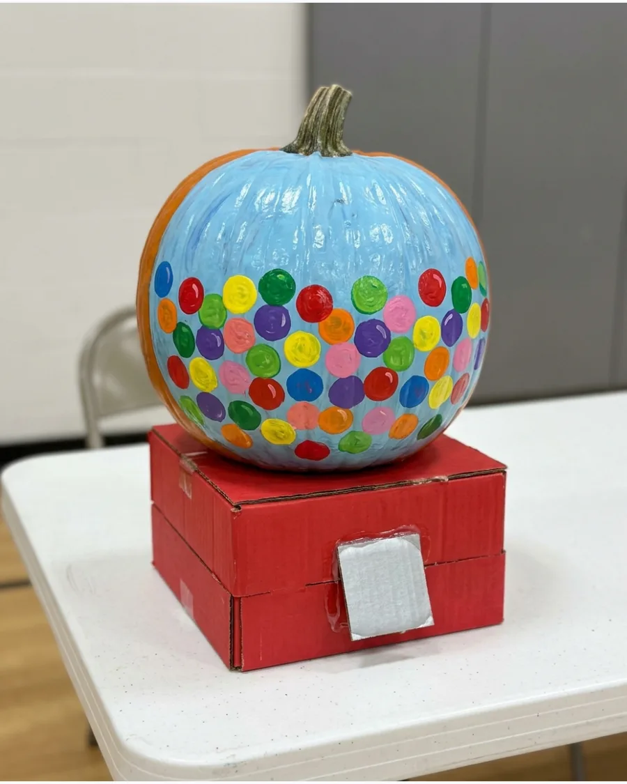 32. Gumball Machine Pumpkin