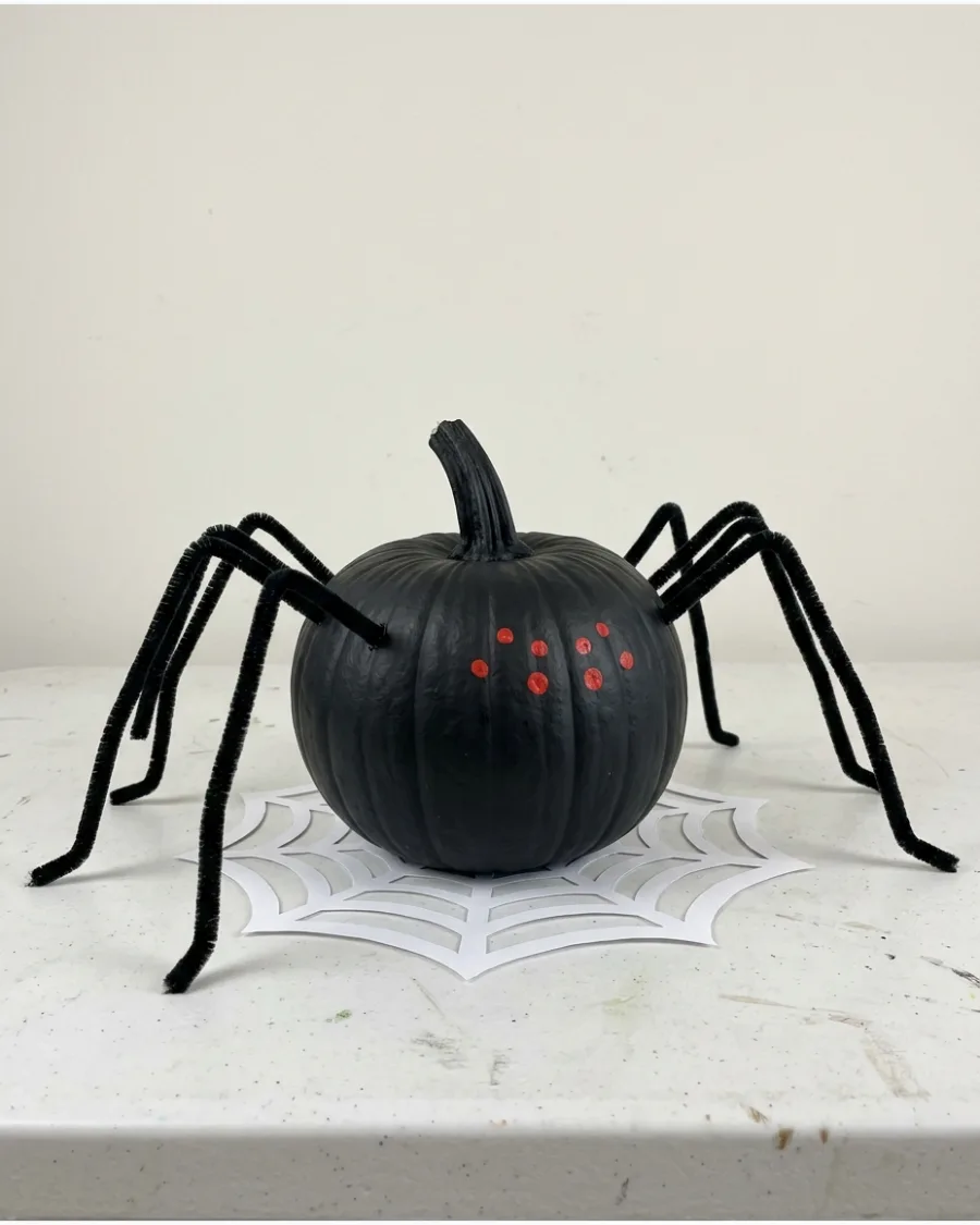 47. Spider Pumpkin