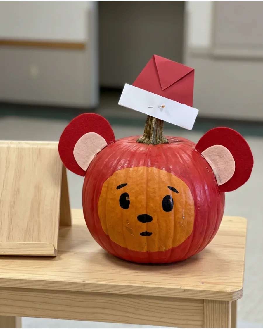12. Storybook Character Pumpkin