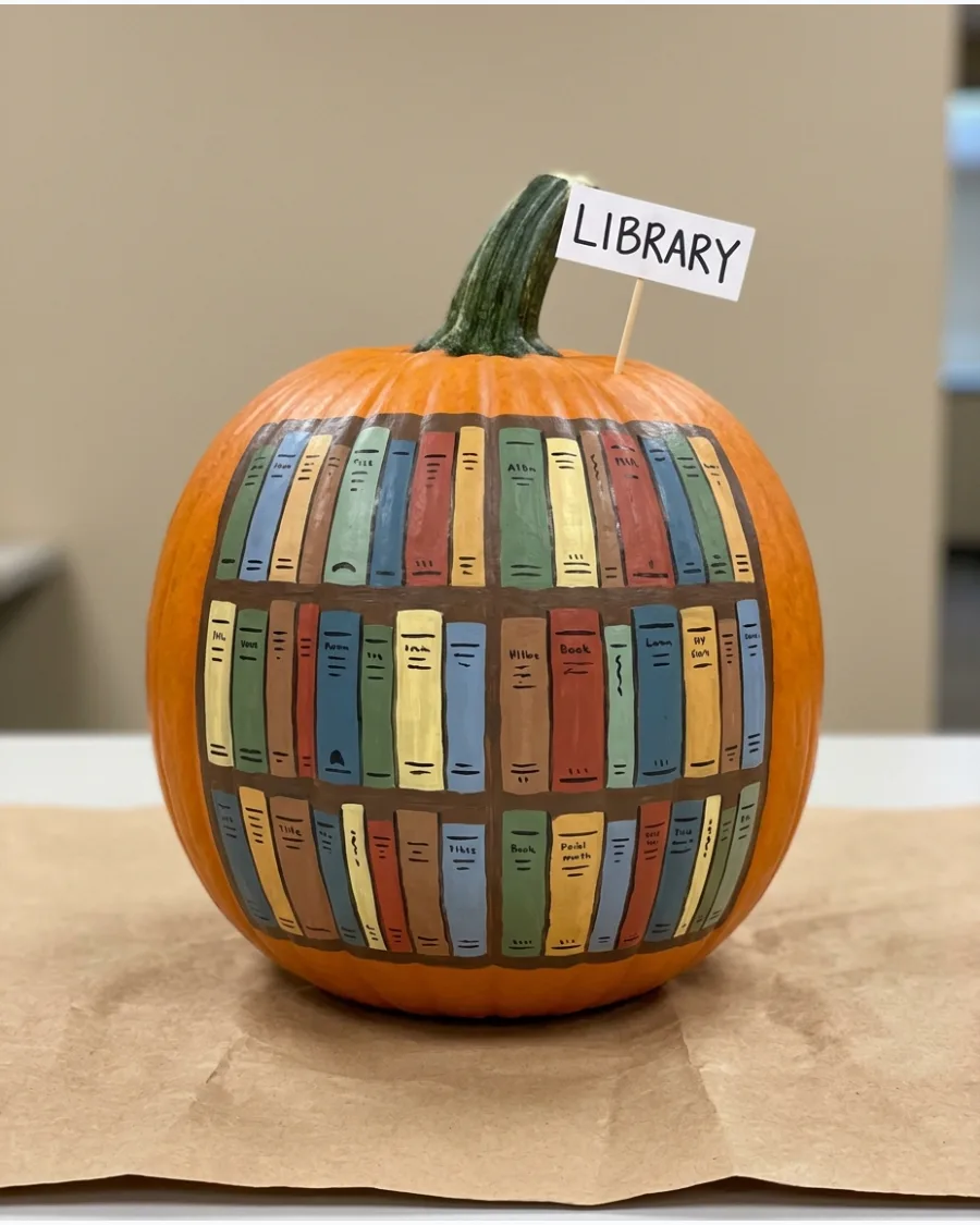 14. Library Pumpkin