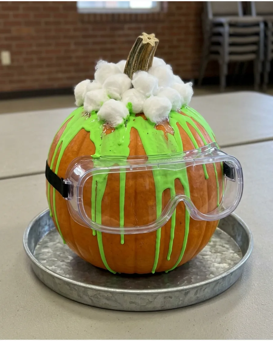 20. Science Experiment Pumpkin