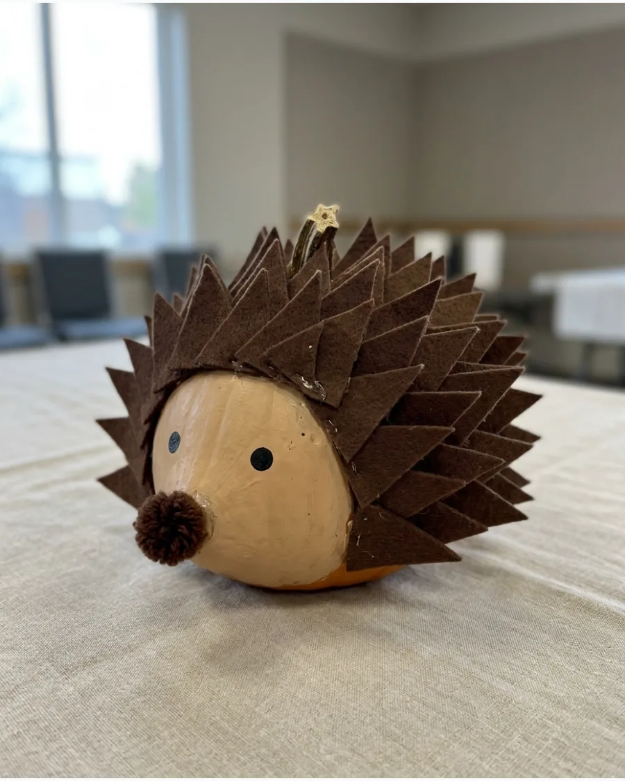 24. Hedgehog Pumpkin