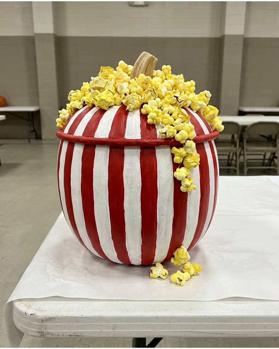 36. Popcorn Bucket Pumpkin